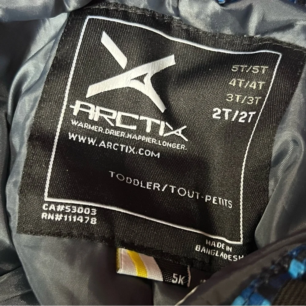 Arctix 2T snowsuit Kids' Limitless Fleece Top Bib Overalls snow suit